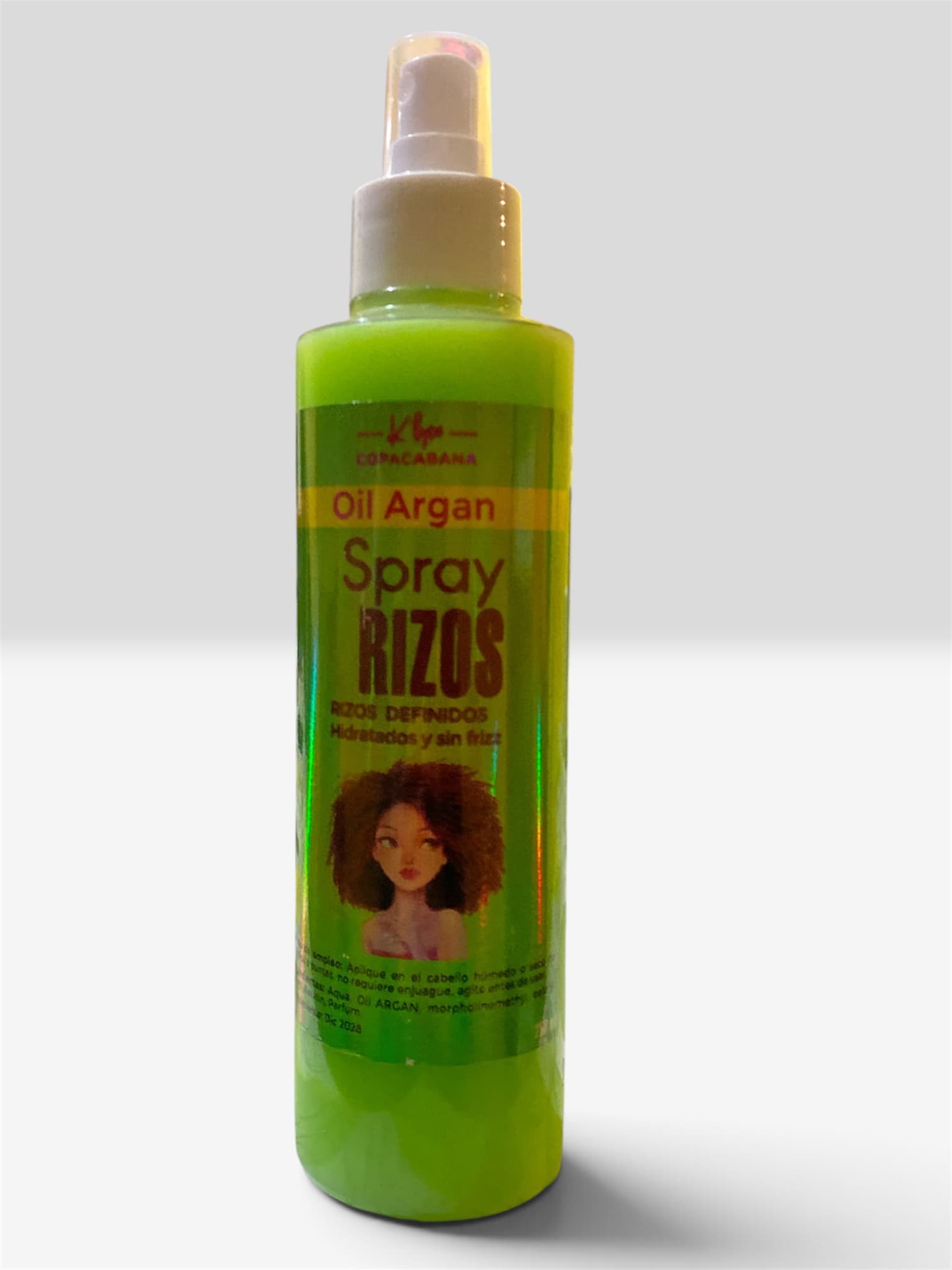 Spray Rizos Oil Argan